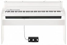 KORG LP-180-WH цифровое пианино, 10 тембров, тройная педаль, стойка и адаптор питания в комплекте, цвет белый