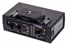 Marantz PMD602A Двухканальный DSLR аудиоинтерфейс 20 Гц-20 кГц +12 В/+48 В (переключатель) входы: 2x XLR / TRS (1/8 ") выходы: 1x 1/8" TRS стерео выхо
