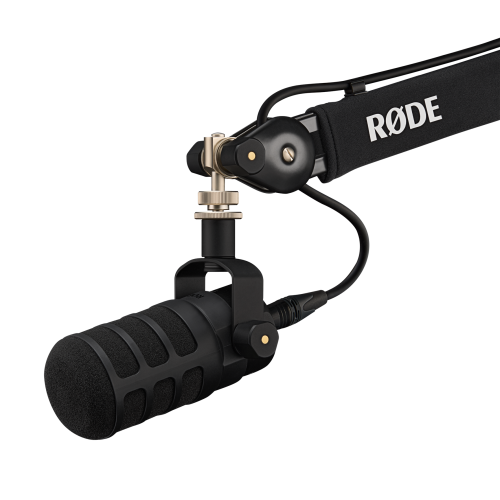 RODE PODMIC USB универсальный вещательный микрофон с динамическим капсюлем, подключение XLR и USB-C, совместим с Windows, MAC, Android и iOS устройств фото 7