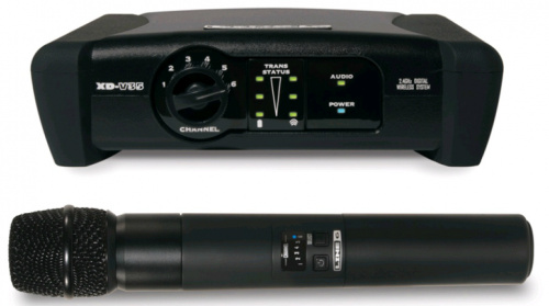 LINE 6 XD-V35 цифровая вокальная беспроводная система с ручным передатчиком V35-HHTX, несущая частот