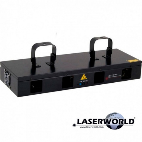 Laserworld EL700GB лазер RB, 350 эффектов, 500-700mW, 10 каналов DMX, управление DMX, auto, звуковая фото 5