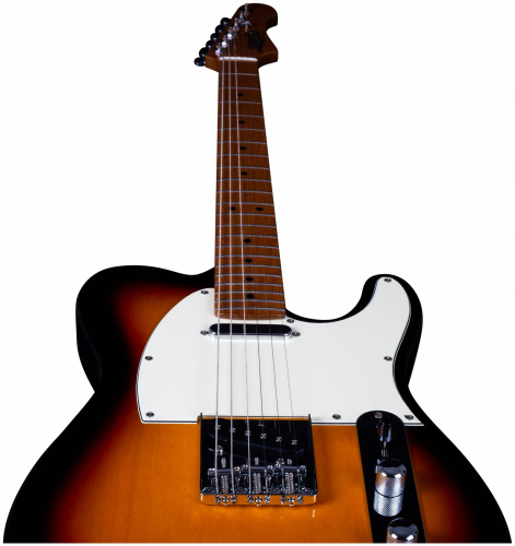JET JT-300 SB электрогитара, Telecaster, корпус липа, 21 лад, SS, цвет SB фото 6