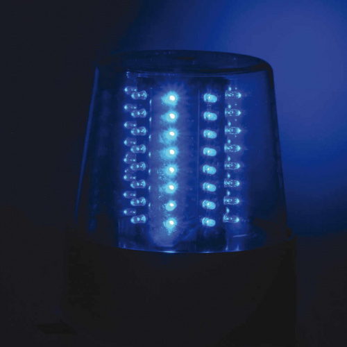American Dj LED Beacon Blue проблесковый маячок с 56 светодиодами, угол раскрытия 30гр, срок службы фото 2