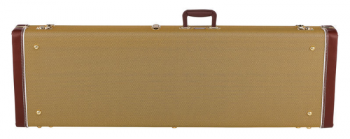 FENDER Pro Series Precision Bass/Jazz Bass Case Tweed with Orange Plush Interior Кейс для бас-гитары фото 7