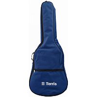TERRIS TGB-C-05BL чехол для классической гитары, утепленный (5 мм), 2 наплечных ремня, цвет синий
