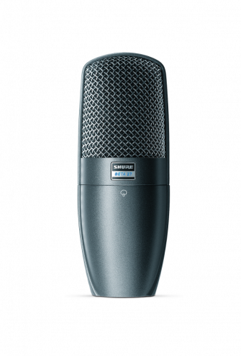 SHURE BETA 27 Инструментальный конденсаторный микрофон суперкардиоидной направленности, с боковым приёмом, переключаемый фильтр частот, 20-20000 Гц, M