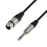 ADAM HALL K4 MFP 0150 микрофонный кабель XLR(F)-6,3 Jack mono, REAN, 1,5м