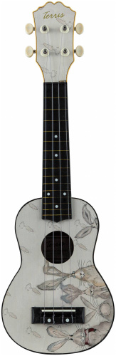 TERRIS PLUS 70 BUNNY укулеле сопрано, кролик, пластик