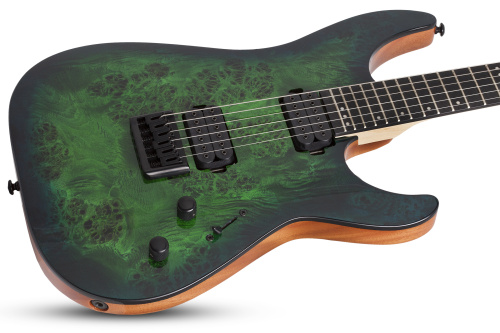 Schecter C-6 PRO AQB Гитара электрическая шестиструнная фото 5