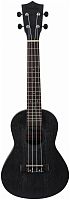 VESTON KUC100 BK укулеле, концерт, сапеле, черная