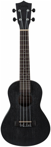 VESTON KUC100 BK укулеле, концерт, сапеле, черная