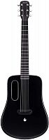 Lava ME 2 FREEBOOST BLACK трансакустическая гитара, цвет черный, чехол в комплекте