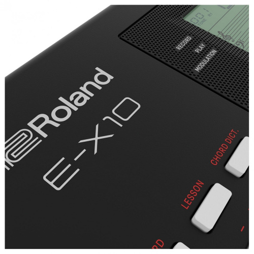 Roland E-X10 синтезатор с автоаккомпанементом, 61 клавиша, 64 полифония, 207 стилей, 610 тембров фото 10