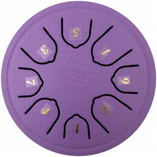 BEE DF1113 PURPLE Барабан язычковый Глюкофон фото 2