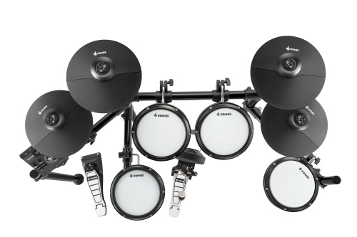 DONNER DED-200 Electric Drum Set 5 Drums 4 Cymbals электронная ударная установка (5 пэдов барабанов, 4 пэда тарелок, стул для ба фото 2