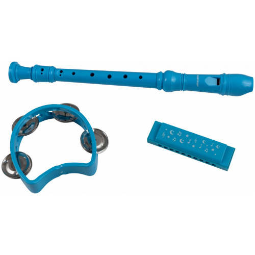 EASTTOP DF300 BLUE Набор инструментов 3 предмета, В комплекте: блокфлейта, губная гармошка, тамбури фото 15