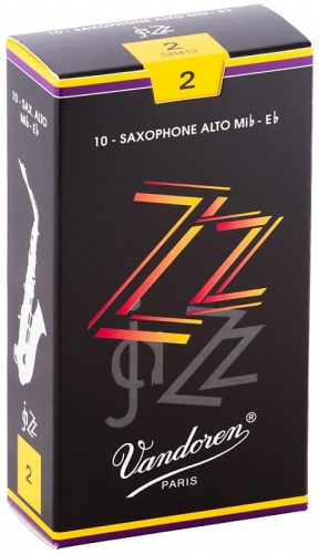 Vandoren jaZZ 2.0 10-pack (SR412) трости для альт-саксофона №2.0, 10 шт.