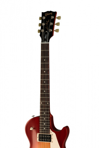 GIBSON 2019 Les Paul Studio Tribute Satin Cherry Sunburst электрогитара, цвет вишневый корпус махагони с кленовым верхом. гриф махогани, накладка гриф фото 3