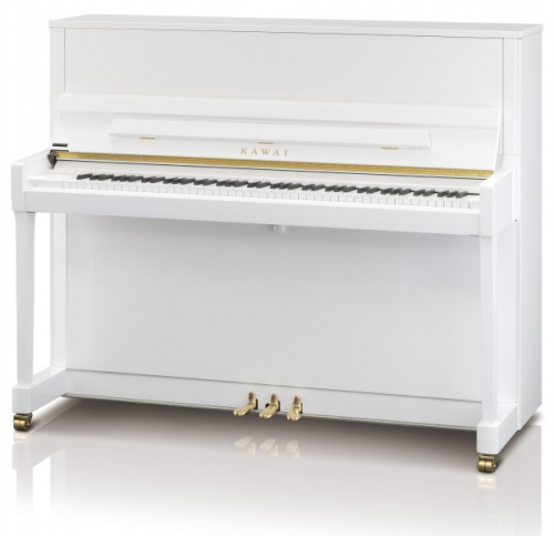 Kawai пианино K300 цвет белый полированный (WH/P) высота 122 см.