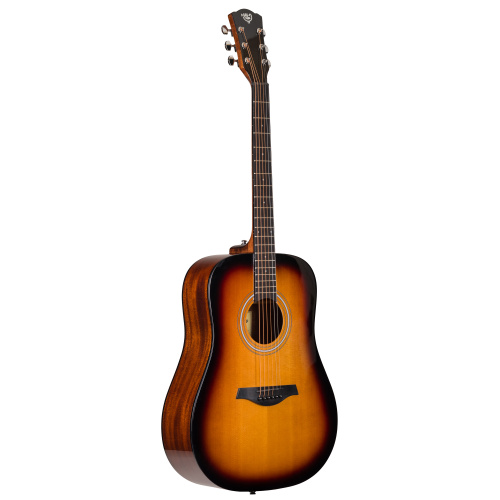 ROCKDALE Aurora D5 Gloss SB акустическая гитара дредноут, цвет санберст, глянцевое покрытие фото 2
