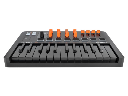 Arturia MiniLAB 3 Orange Edition 25 клавишная MIDI-клавиатура пэд-контроллер фото 4
