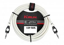Kirlin LGA-568L 2M WH кабель соединительный 2 м Разъемы: 3.5 мм стерео миниджек 3.5 мм стерео м