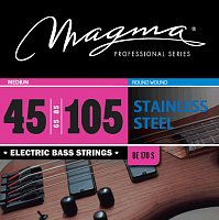 Magma Strings BE170S Струны для бас-гитары Серия: Stainless Steel Калибр: 45-65-85-105 Обмотка: