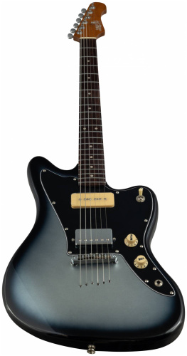 JET JJ-350 Baritone Moonburst Электрогитара баритон фото 15