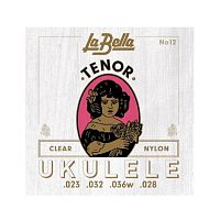 LA BELLA Ukulele 12 струны для тенор укулеле 023-032-036w-028, нейло