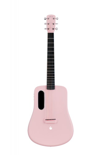 LAVA ME 2 FreeBoost Pink электроакустическая гитара со звукоснимателем и встроенными эффектами: дилей, ревер, хорус, материал: к
