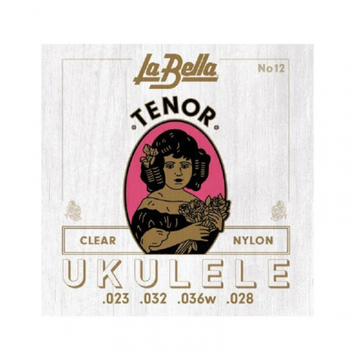 LA BELLA Ukulele 12 струны для тенор укулеле 023-032-036w-028, нейло