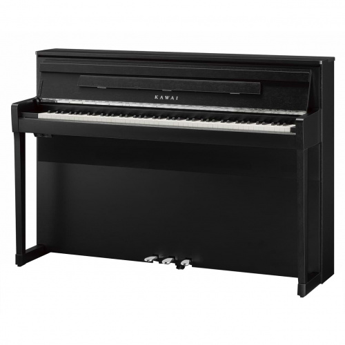 Kawai CA99B цифровое пианино, цвет чёрный, механика Grand Feel III, деревянные клавиши