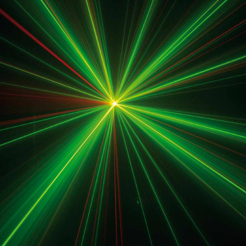 American DJ Micro Star зелено-красный лазер мощностью 30мВт+красный лазер мощностью 80мВт, свыше 200 фото 8