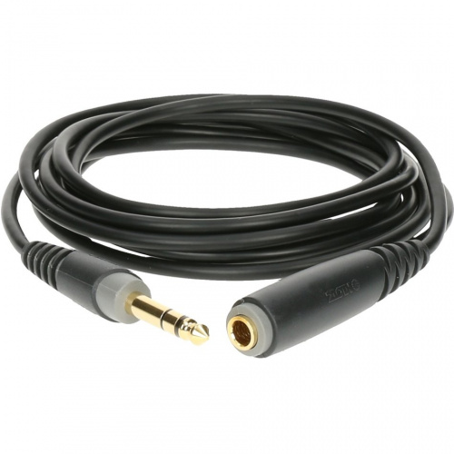 Klotz AS-EX20600 кабель-удлинитель для наушников stereo jack 6,35мм M x stereo jack 6,35мм F, 6м