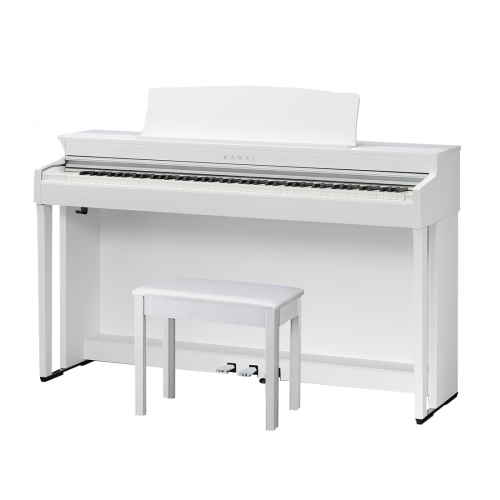 KAWAI CN301 W цифровое пианино, банкетка, механика Responsive Hammer III, 88 клавиш, цвет белый