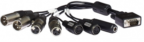 RME ALVA BF-BOXLRMKH 15-pin D-sub to 4 x XLR Analog, 2 x MIDI, 1 x Phones, кабель для Babyface