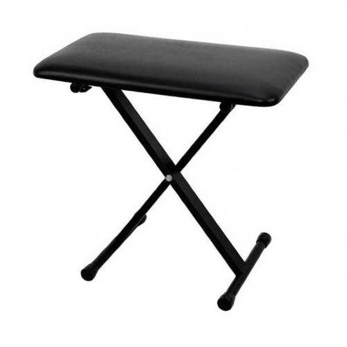 GEWA Keyboard Bench Black стул для синтезатора Х-образный, складной, черный