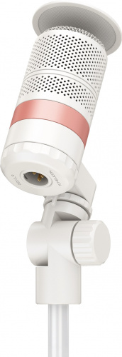 TC Helicon GoXLR MIC-WH микрофон динамический, кардиоидный с попфильтром, крепление с двойным шарниром, цветные кольца, белый фото 4