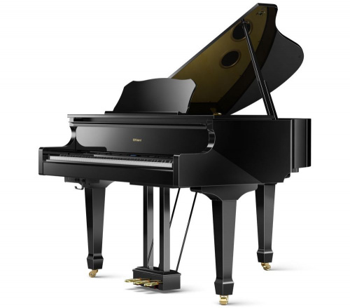 Roland GP609-PE цифровой рояль, 88 клавиш, 384 полифония, 319 тембр, вес 148 кг