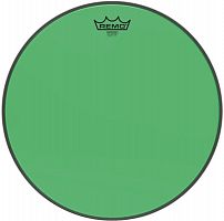 REMO BE-0316-CT-GN Emperor Colortone Green Drumhead 16 цветной двухслойный прозрачный пластик з