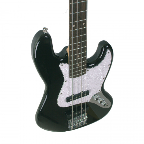 REDHILL JB200/BK бас-гитара 4-стр., J+J, 864 мм, цвет черный фото 3