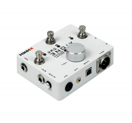 XSONIC XTONE Duo гитарный USB-аудиоинтерфейс с ножным контроллером, 2 входа, поддержка iOS, Windows, Mac, Android фото 3