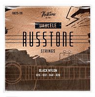 Russtone UB25-28 Струны для укулеле Серия: Black Nylon Калибр: 25-32-40-28.