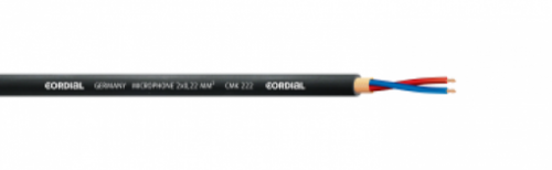 Cordial CMK 234 микрофонный кабель 6,2 мм, черный