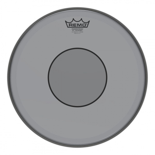 Remo P7-0314-CT-SM 14"Powerstroke 77 пластик для барабана прозрачный, двойной, темный