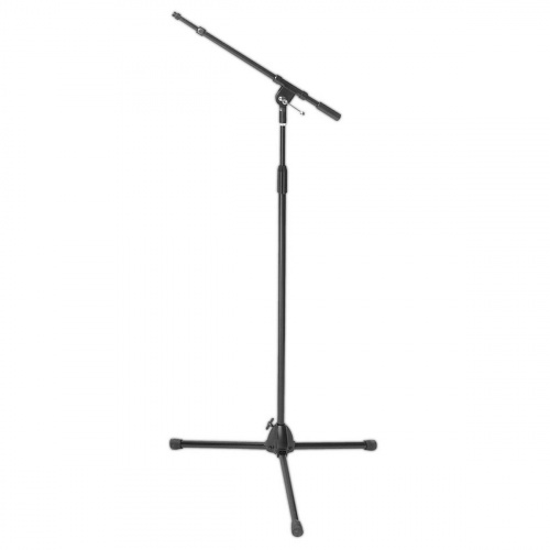 OnStage MS9701TB+ микрофонная стойка-журавль, тренога, регулируемая высота,усиленная, черная