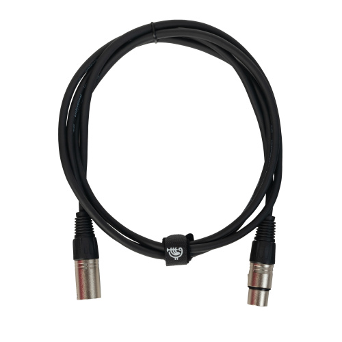 ROCKDALE MC001-2M готовый микрофонный кабель, разъемы XLR, длина 2м фото 3