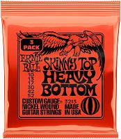 ERNIE BALL 3215 набор из 3х комплектов для эл. гитары Nickel Wound Skinny T Heavy B Slinky (10-52)
