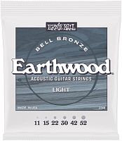 ERNIE BALL 2348 John Mayer Earthwood Bell Bronze Light 11-52 Струны для акустической гитары