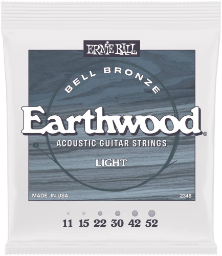 ERNIE BALL 2348 John Mayer Earthwood Bell Bronze Light 11-52 Струны для акустической гитары